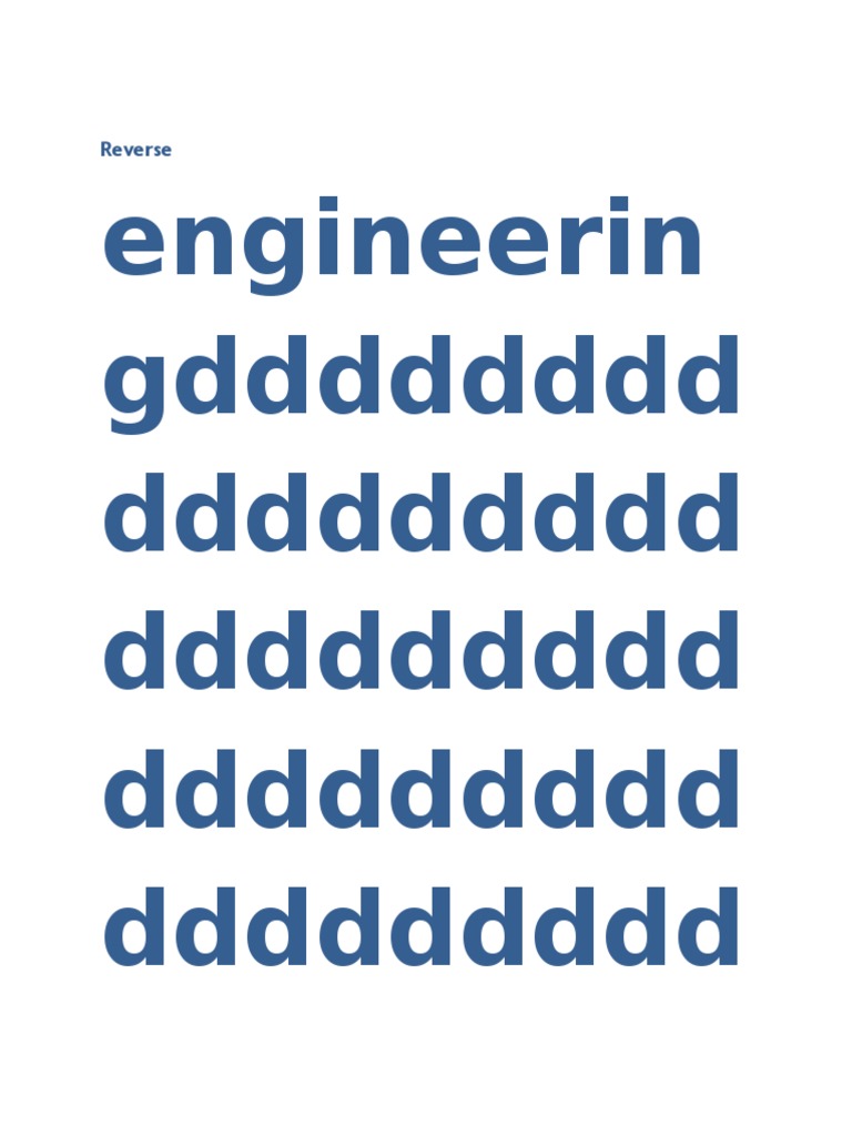 Reverse Engineering Guide | PDF