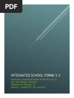 Integrated School Forms V2 Manual