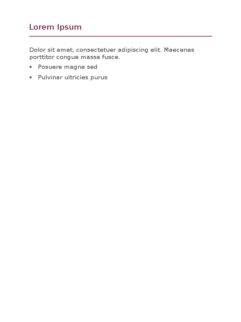Overview of Lorem Ipsum Text Usage | PDF
