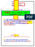 First:: File Save As Click Documents Save