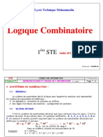 Logique Combinatoire Unité ATC 1STE Bouchaib MAHBAB