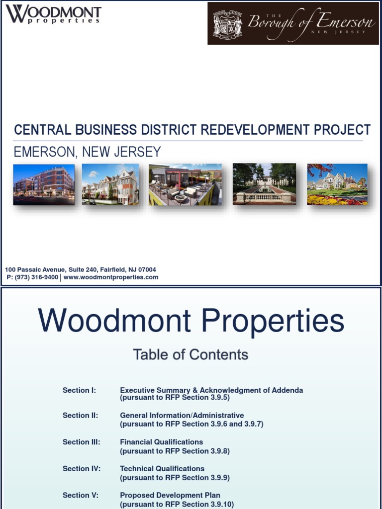 Woodmont Properties Download Free PDF Morristown New Jersey