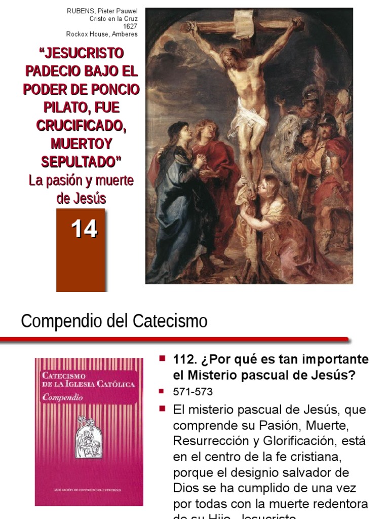 14 La Pasión y Muerte de Jesús | PDF | Jesús | Cristo (título)