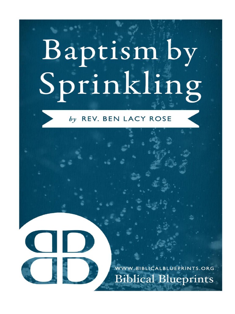 Baptism by Sprinkling | Baptism | John The Baptist | Free 30-day Trial ...