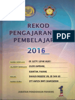 Separator Buku Rekod Mengajar 2016 Versi Fiza Share