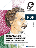 European Colouring Book 