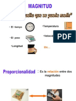 proporcionalidad