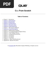 C++ From Scratch