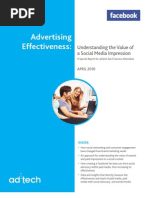 Download Understanding the Value of a Social Media Impression by Mashable SN30205471 doc pdf