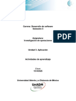 Unidad 3. Actividades de Aprendizaje