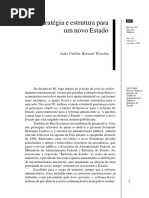 3 BRESSER PEREIRA, Estrategia e Estrutura Para Um Novo Estado
