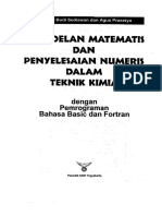 Buku Pemodelan Matematis Reaktor PDF