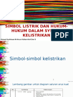 Simbol Listrik Dan Hukum Kelistrikan