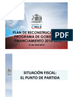 Plan de to Reconstruccion y Programa de Gobierno