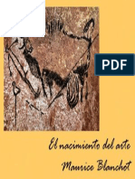 Blanchot - El nacimiento del arte