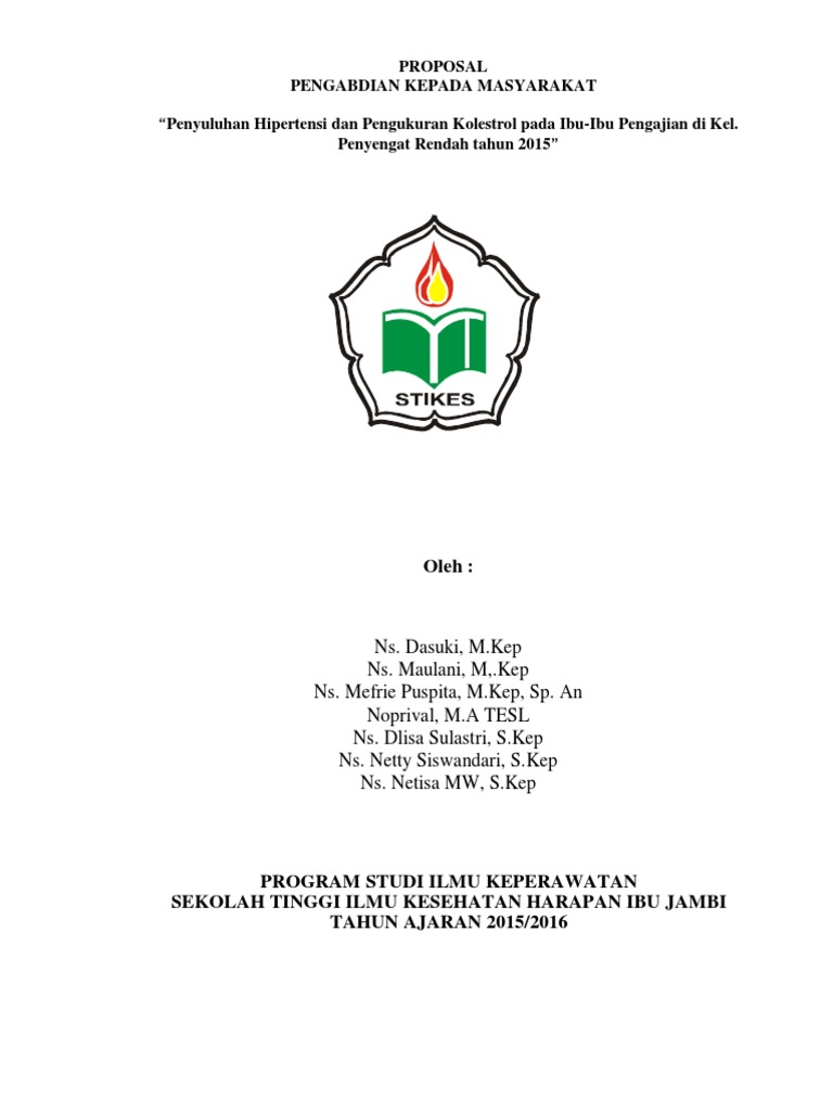 Proposal pengabdian kepada masyarakat-151217031517