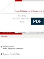 Functional Reqirements of Building and Its Components: Rakesh J. Pillai