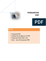 Pemrograman Web PHP