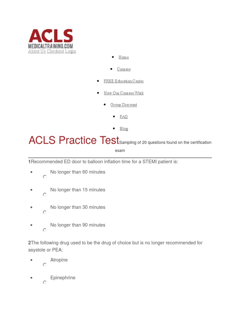 Acls Cardiopulmonary Resuscitation Cardiovascular System