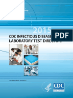 CDC Infectious Disease Laboratory Test Directory TH 2015