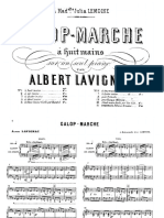 Avignac Galop March Piano 8 Hands