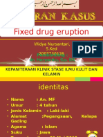 182029687 Fixed Drug Eruption Slide Pptx