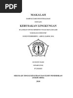 Download MAKALAH KERUSAKAN LINGKUNGAN by hila SN30215161 doc pdf