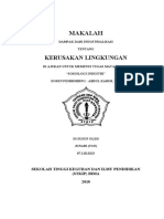 Download MAKALAH KERUSAKAN LINGKUNGAN by hila SN30215161 doc pdf