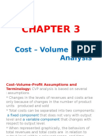 Cost - Volume Profit Analysis