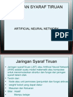 Jaringan Syaraf Tiruan: Artificial Neural Network