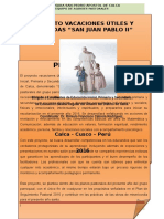 Proyecto San Pedro Apostol de Calca