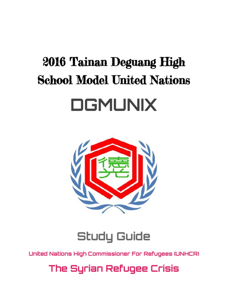 Syrian Refugee Crisis Study Guide | PDF | United Nations High ...