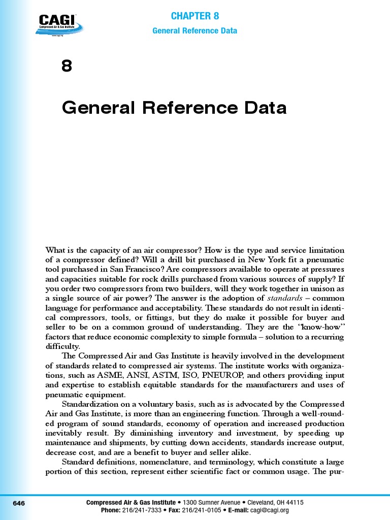 CAGI ElectHB ch8 PDF Gas Compressor Gases
