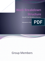 Work Breakdown Structure Air Craft