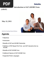 Introduction To Sap Adobe Form Abap Final