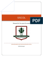 Siscol para Docentes PDF