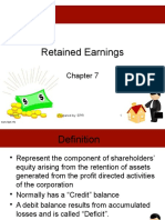 ACC2 Chap7 Retained Earnings