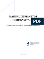 Manual de Projetos Hidrossanitários SAAE Unaí MG