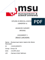 Diploma in Medical Assistant (Semerter 4) Anvanced Surgery SMS0062