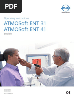 Atmosoft Ent 31 Atmosoft Ent 41: Operating Instructions