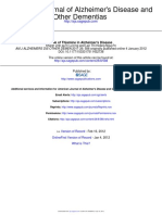 Other Dementias American Journal of Alzheimer's Disease and