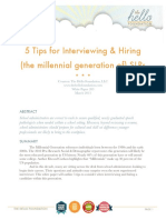 White Paper: 5 Tips For Hiring Millenial SLPs