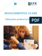 Ghid Managementul Clasei 