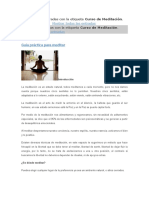 Curso de Meditación Guia Practica