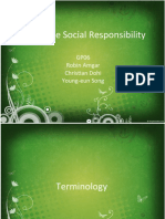 Corporate Social Responsibility: GP06 Robin Amgar Christian Dohi Young-Eun Song