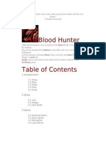 Blood Hunter Guide 1