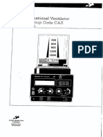 Ohmeda 7800 Ventilator - Service Manual