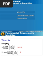 Warm Up Lesson Presentation Lesson Quiz