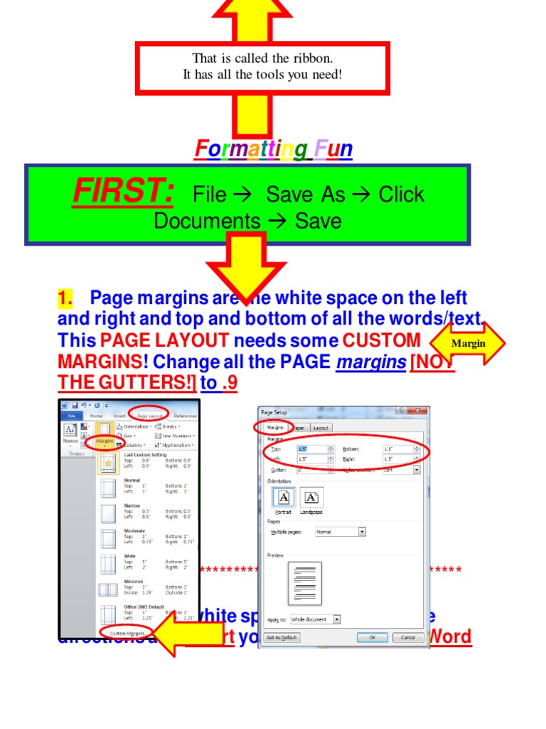First:: File Save As Click Documents Save | PDF | Latin Alphabet | Printing
