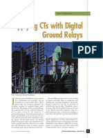 Applying CTs With Digital Ground Relays